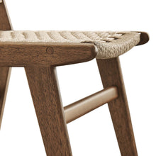 Load image into Gallery viewer, Saoirse Woven Rope Wood Dining Side Chair Set of 2 by Modway
