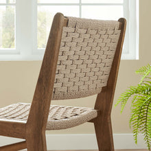Load image into Gallery viewer, Saoirse Woven Rope Wood Dining Side Chair Set of 2 by Modway
