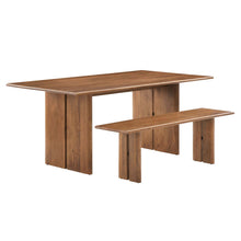 Load image into Gallery viewer, Amistad 72&quot; Wood Dining Table and Bench Set by Modway
