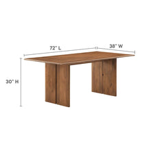 Load image into Gallery viewer, Amistad 72&quot; Wood Dining Table and Bench Set by Modway

