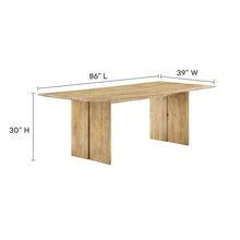 Load image into Gallery viewer, Amistad 86&quot; Wood Dining Table and Bench Set by Modway

