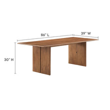 Load image into Gallery viewer, Amistad 86&quot; Wood Dining Table and Bench Set by Modway
