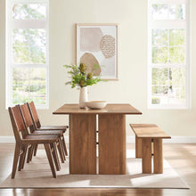 Load image into Gallery viewer, Amistad 86&quot; Wood Dining Table and Bench Set
