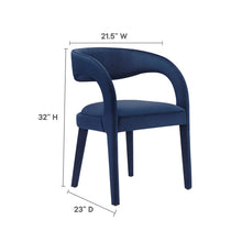 Load image into Gallery viewer, Pinnacle Performance Velvet Dining Chair Set of 2 by Modway
