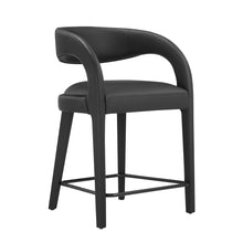 Load image into Gallery viewer, Pinnacle Vegan Leather Counter Stool Set of 2 by Modway
