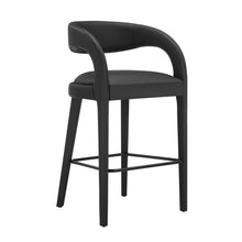 Load image into Gallery viewer, Pinnacle Vegan Leather Bar Stool Set of 2 by Modway
