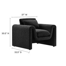 Load image into Gallery viewer, Waverly Boucle Upholstered Armchair by Modway
