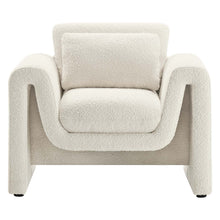 Load image into Gallery viewer, Waverly Boucle Upholstered Armchair by Modway
