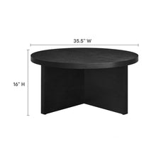 Load image into Gallery viewer, Silas Round Wood Coffee Table by Modway
