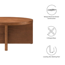 Load image into Gallery viewer, Silas Round Wood Coffee Table by Modway
