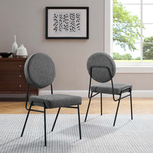 Load image into Gallery viewer, Craft Upholstered Fabric Dining Side Chairs Set of 2 by Modway
