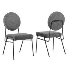 Load image into Gallery viewer, Craft Upholstered Fabric Dining Side Chairs Set of 2 by Modway
