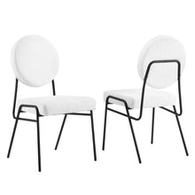 Load image into Gallery viewer, Craft Upholstered Fabric Dining Side Chairs Set of 2 by Modway
