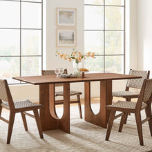 Load image into Gallery viewer, Rivian Rectangular 70&quot; Wood Dining Table
