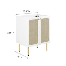 Load image into Gallery viewer, Chaucer 24&quot; Bathroom Vanity Cabinet (Sink Basin Not Included) by Modway
