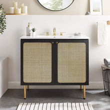 Load image into Gallery viewer, Chaucer 36&quot; Bathroom Vanity Cabinet (Sink Basin Not Included) by Modway
