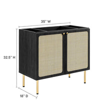 Load image into Gallery viewer, Chaucer 36&quot; Bathroom Vanity Cabinet (Sink Basin Not Included) by Modway

