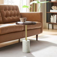 Load image into Gallery viewer, Amina Round Acacia Wood Side Table by Modway
