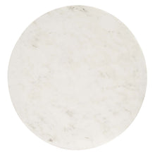 Load image into Gallery viewer, Viva Round White Marble Side Table
