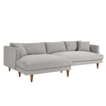 Load image into Gallery viewer, Zoya Left-Facing Down Filled Overstuffed Sectional Sofa
