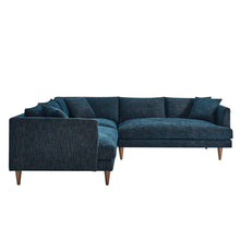 Load image into Gallery viewer, Zoya Down Filled Overstuffed 3 Piece Sectional Sofa
