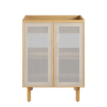 Load image into Gallery viewer, Calla 24&quot; Perforated Metal Bathroom Vanity Cabinet (Sink Basin Not Included) by Modway
