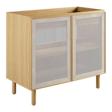 Load image into Gallery viewer, Calla 36&quot; Perforated Metal Bathroom Vanity Cabinet (Sink Basin Not Included) by Modway
