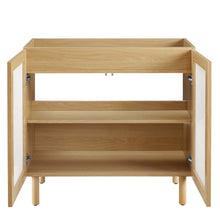 Load image into Gallery viewer, Calla 36&quot; Perforated Metal Bathroom Vanity Cabinet (Sink Basin Not Included) by Modway
