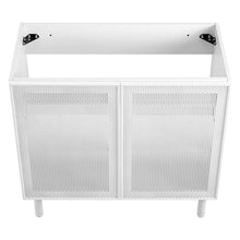 Load image into Gallery viewer, Calla 36&quot; Perforated Metal Bathroom Vanity Cabinet (Sink Basin Not Included) by Modway
