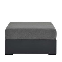 Load image into Gallery viewer, Tahoe Outdoor Patio Powder-Coated Aluminum Ottoman
