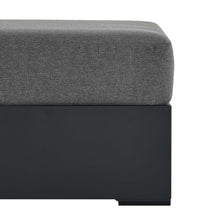 Load image into Gallery viewer, Tahoe Outdoor Patio Powder-Coated Aluminum Ottoman
