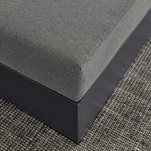 Load image into Gallery viewer, Tahoe Outdoor Patio Powder-Coated Aluminum Ottoman by Modway
