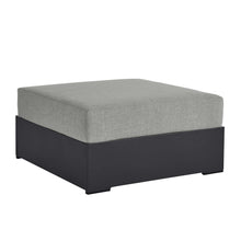 Load image into Gallery viewer, Tahoe Outdoor Patio Powder-Coated Aluminum Ottoman
