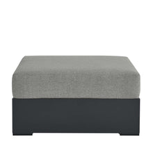 Load image into Gallery viewer, Tahoe Outdoor Patio Powder-Coated Aluminum Ottoman
