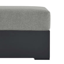 Load image into Gallery viewer, Tahoe Outdoor Patio Powder-Coated Aluminum Ottoman
