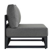 Load image into Gallery viewer, Tahoe Outdoor Patio Powder-Coated Aluminum Modular Armless Chair
