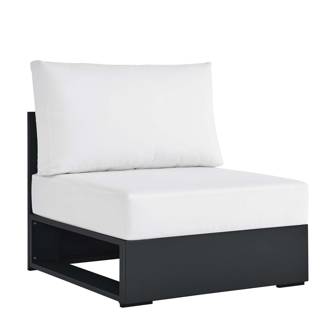 Tahoe Outdoor Patio Powder-Coated Aluminum Modular Armless Chair by Modway