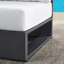 Load image into Gallery viewer, Tahoe Outdoor Patio Powder-Coated Aluminum Modular Armless Chair by Modway
