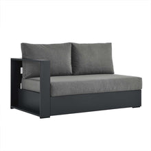 Load image into Gallery viewer, Tahoe Outdoor Patio Powder-Coated Aluminum Modular Left-Facing Loveseat
