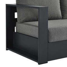 Load image into Gallery viewer, Tahoe Outdoor Patio Powder-Coated Aluminum Modular Left-Facing Loveseat by Modway
