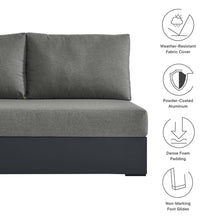 Load image into Gallery viewer, Tahoe Outdoor Patio Powder-Coated Aluminum Modular Left-Facing Loveseat by Modway
