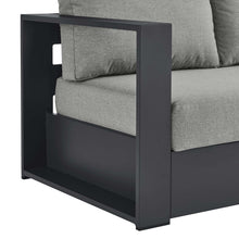 Load image into Gallery viewer, Tahoe Outdoor Patio Powder-Coated Aluminum Modular Left-Facing Loveseat
