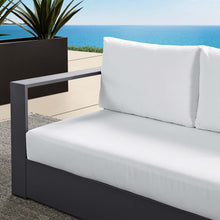 Load image into Gallery viewer, Tahoe Outdoor Patio Powder-Coated Aluminum Modular Left-Facing Loveseat
