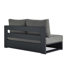 Load image into Gallery viewer, Tahoe Outdoor Patio Powder-Coated Aluminum Modular Right-Facing Loveseat

