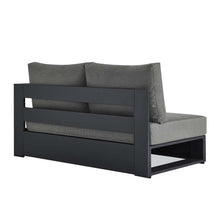 Load image into Gallery viewer, Tahoe Outdoor Patio Powder-Coated Aluminum Modular Right-Facing Loveseat by Modway
