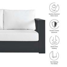 Load image into Gallery viewer, Tahoe Outdoor Patio Powder-Coated Aluminum Modular Right-Facing Loveseat by Modway
