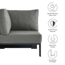 Load image into Gallery viewer, Tahoe Outdoor Patio Powder-Coated Aluminum Modular Corner Chair by Modway
