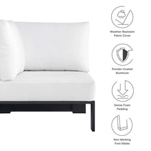 Load image into Gallery viewer, Tahoe Outdoor Patio Powder-Coated Aluminum Modular Corner Chair by Modway
