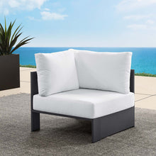 Load image into Gallery viewer, Tahoe Outdoor Patio Powder-Coated Aluminum Modular Corner Chair
