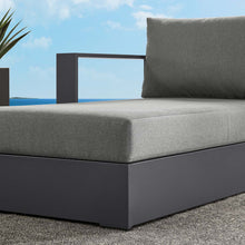 Load image into Gallery viewer, Tahoe Outdoor Patio Powder-Coated Aluminum Modular Left-Facing Chaise Lounge
